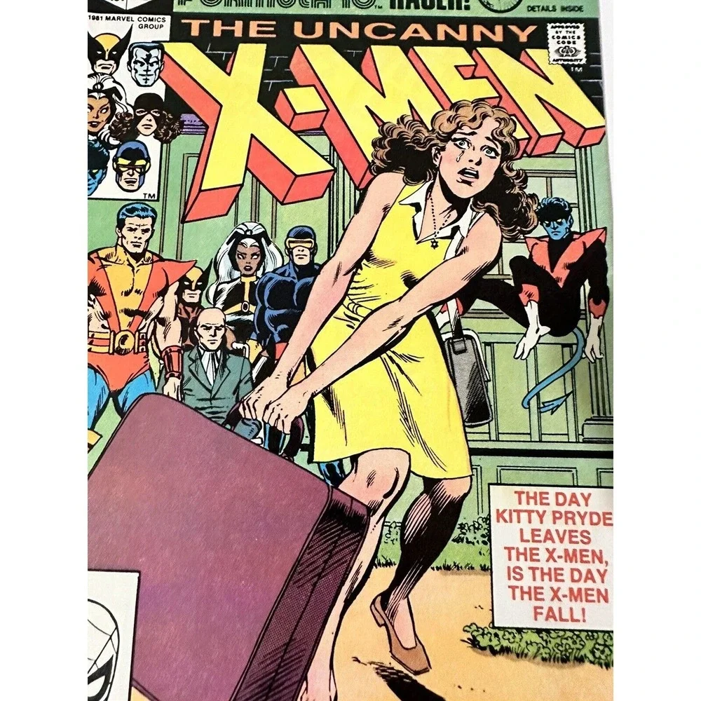 Vintage Uncanny X-Men #151 VF-NM (1981 Marvel) Kitty Pride‎ Leaves